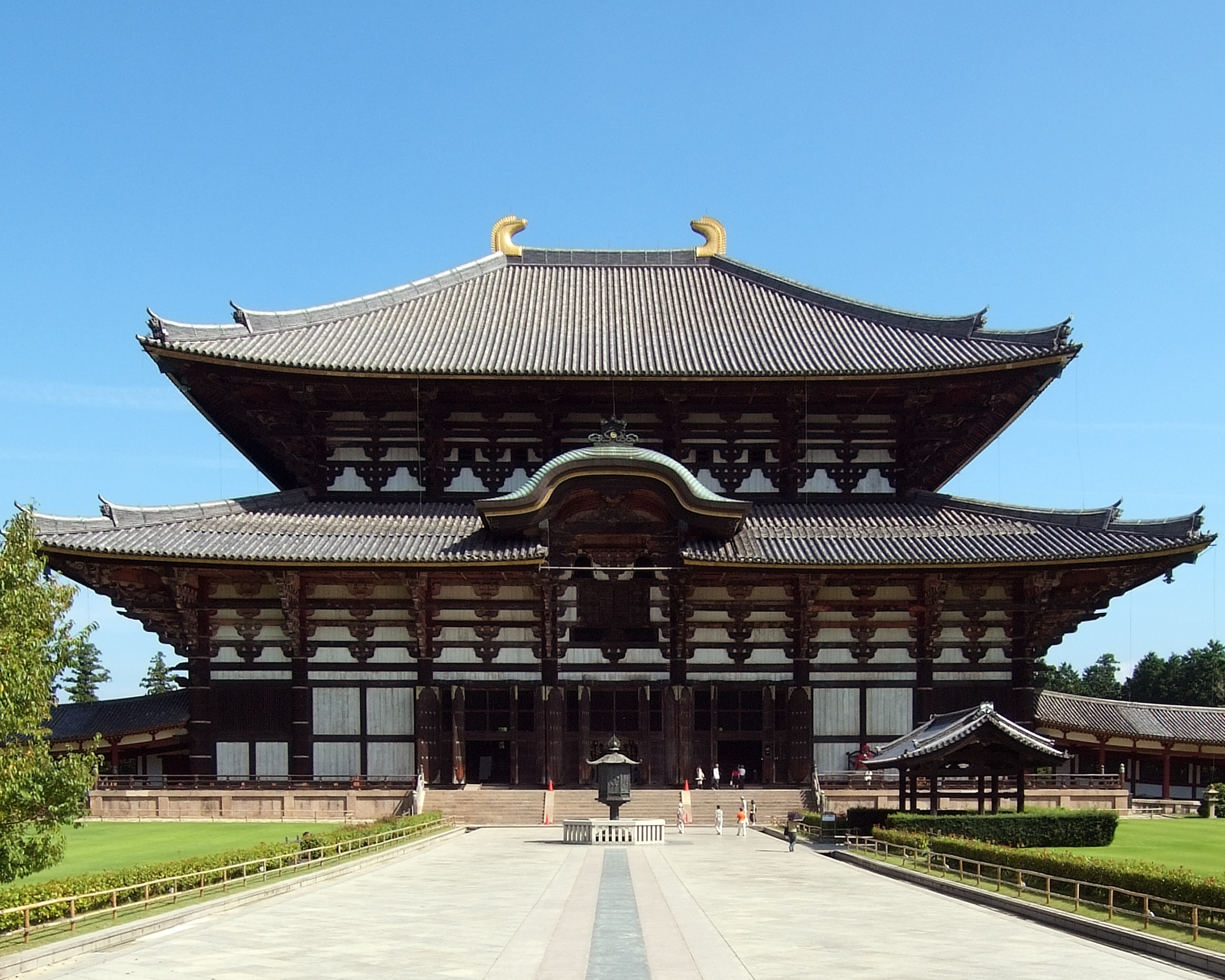 Todaiji Temple Great Buddha Hall in Nara