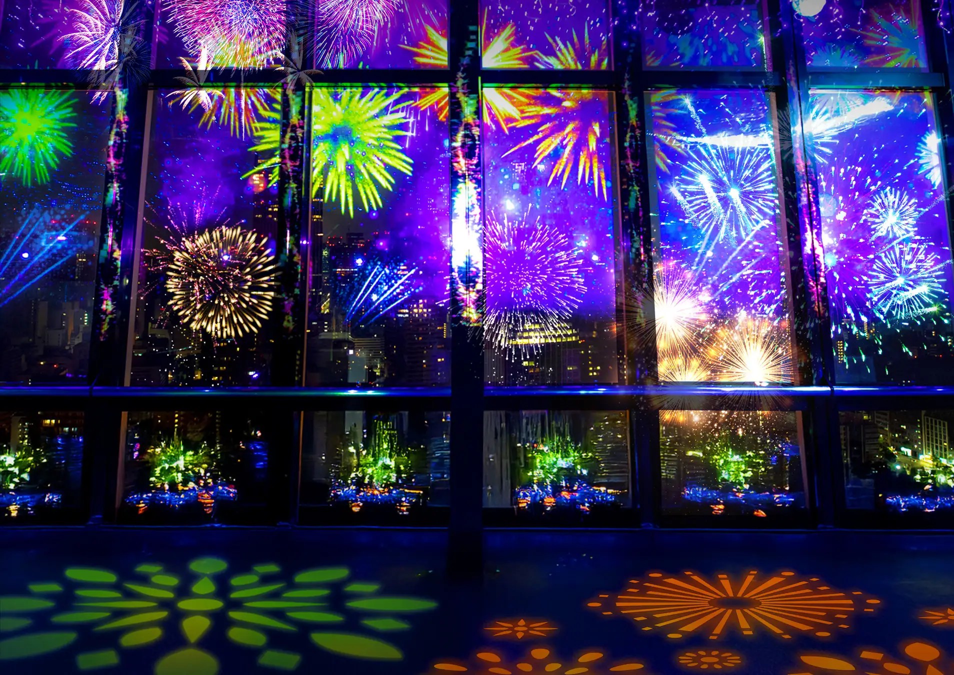 Tokyo Tower City Light Fantasia evening projection atmosphere