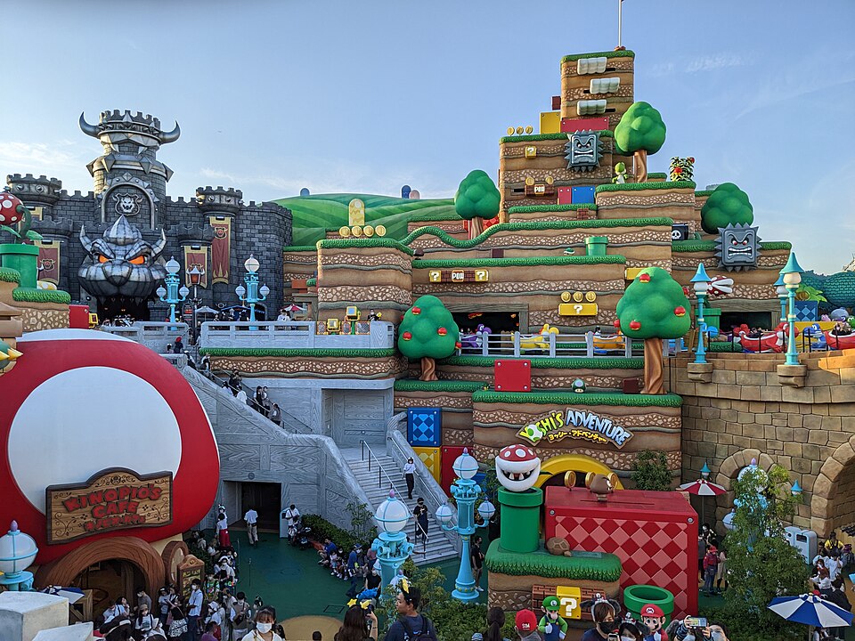 Super Nintendo World area at Universal Studios Japan